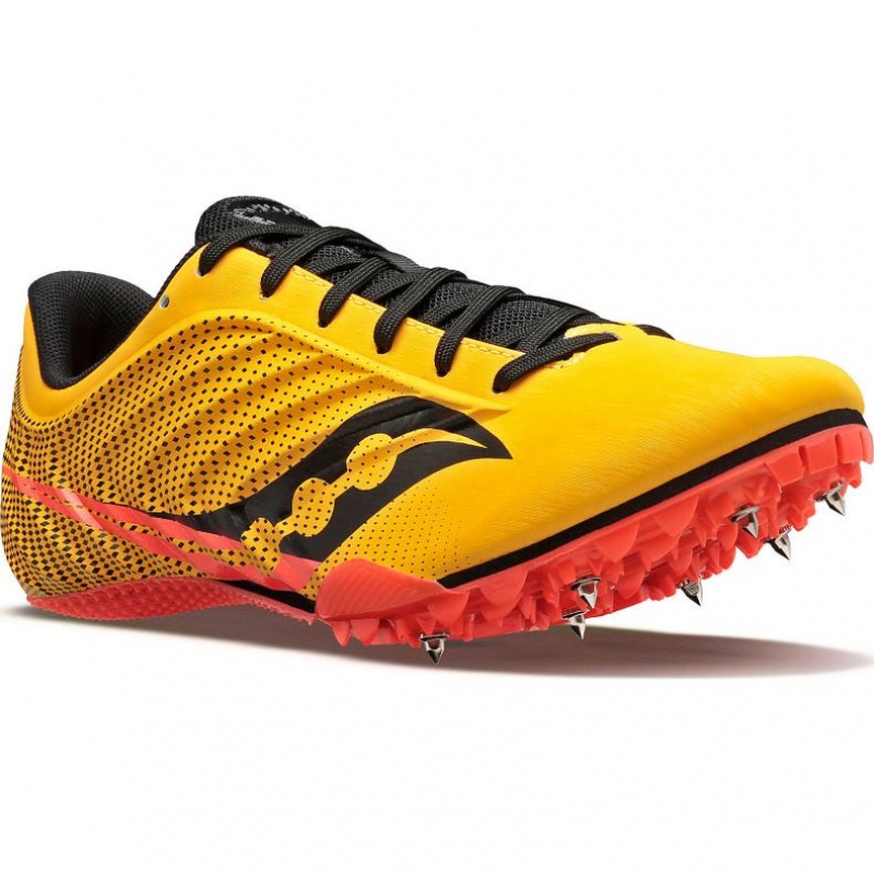 Saucony Spitfire 5 Leichtathletikschuhe Damen Gelb | BERLIN XNDWGU