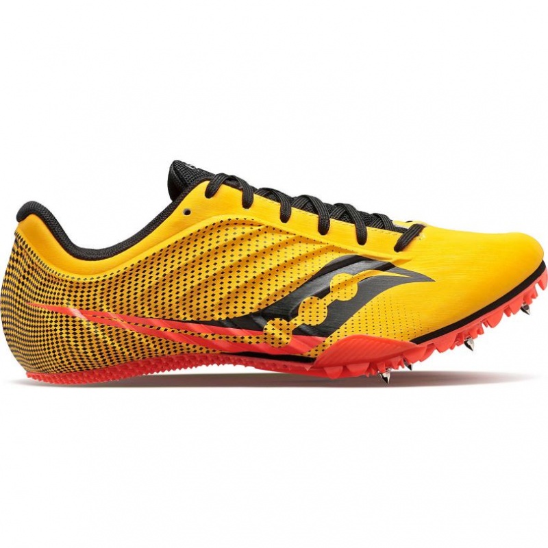 Saucony Spitfire 5 Leichtathletikschuhe Damen Gelb | BERLIN XNDWGU