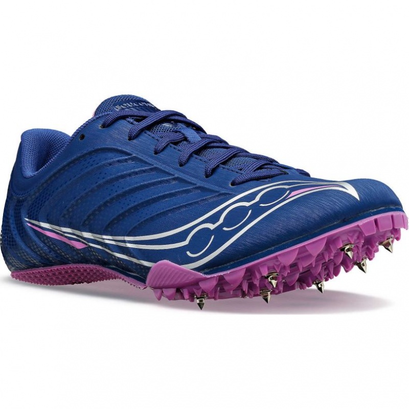 Saucony Spitfire 5 Leichtathletikschuhe Damen Indigo | BERLIN HVEWLM