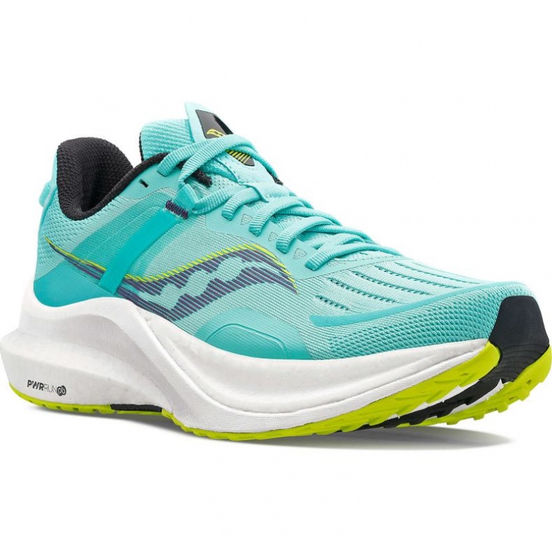 Saucony Tempus Laufschuhe Damen Türkis | BERLIN NLAMHJ
