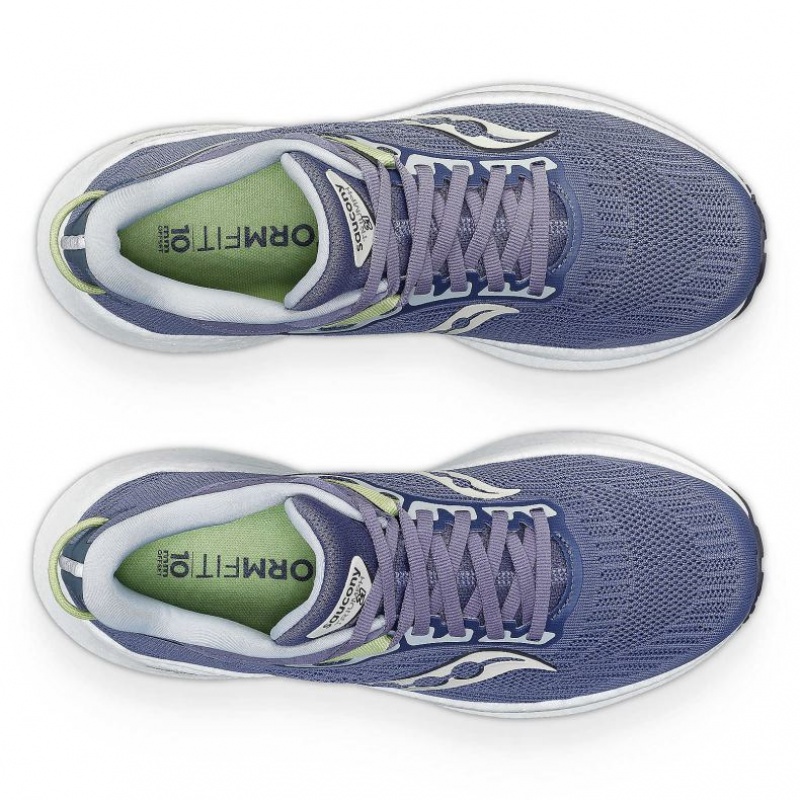 Saucony Triumph 21 Laufschuhe Damen Blau | BERLIN KJCPGE