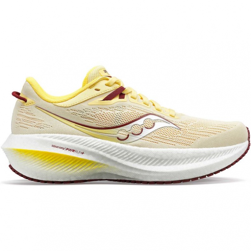 Saucony Triumph 21 Laufschuhe Damen Gelb | BERLIN VZKBAX
