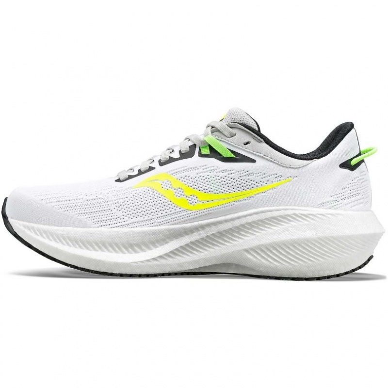 Saucony Triumph 21 Laufschuhe Damen Weiß | BERLIN OLJADW