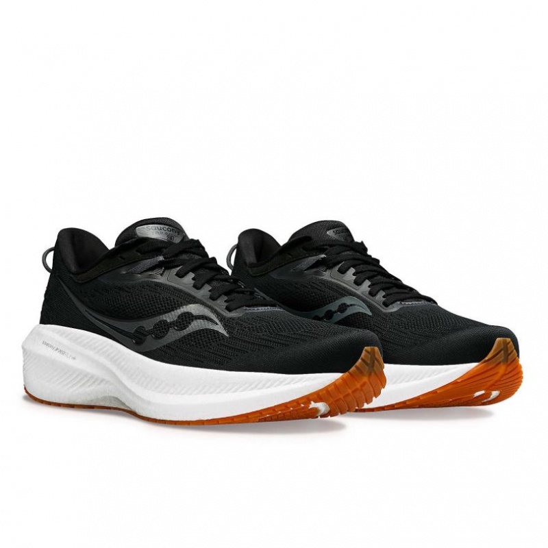 Saucony Triumph 21 Laufschuhe Herren Schwarz | BERLIN CIAFUO