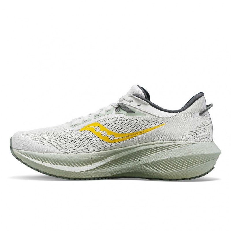 Saucony Triumph 21 Laufschuhe Herren Weiß | BERLIN SXRCUQ
