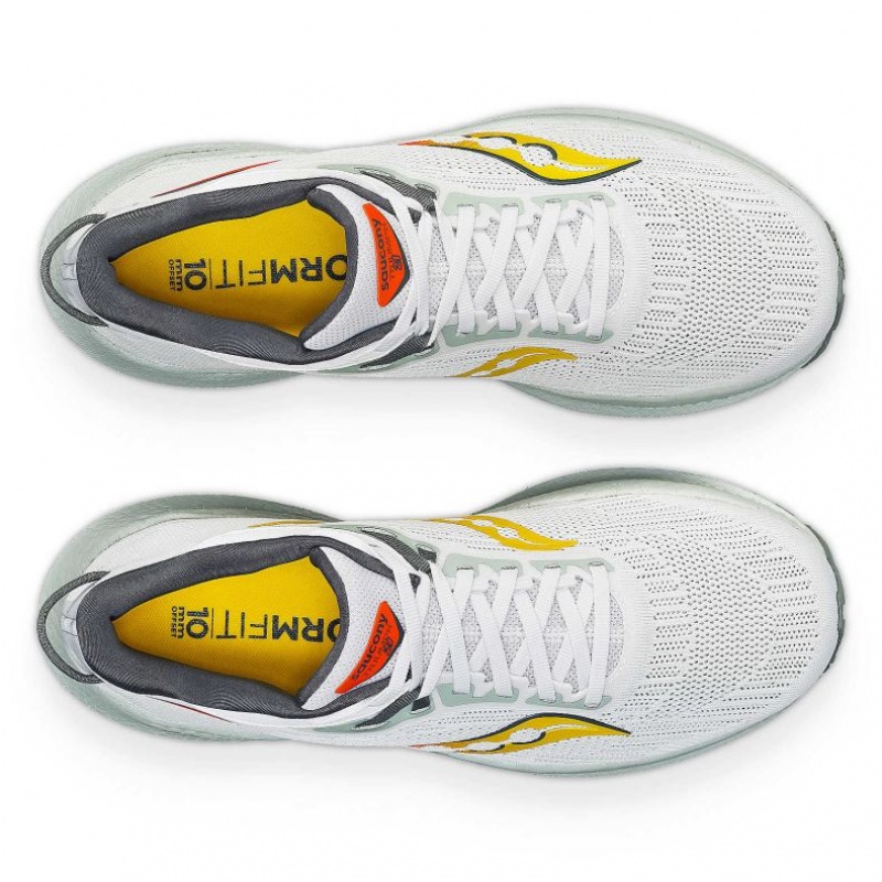 Saucony Triumph 21 Laufschuhe Herren Weiß | BERLIN SXRCUQ