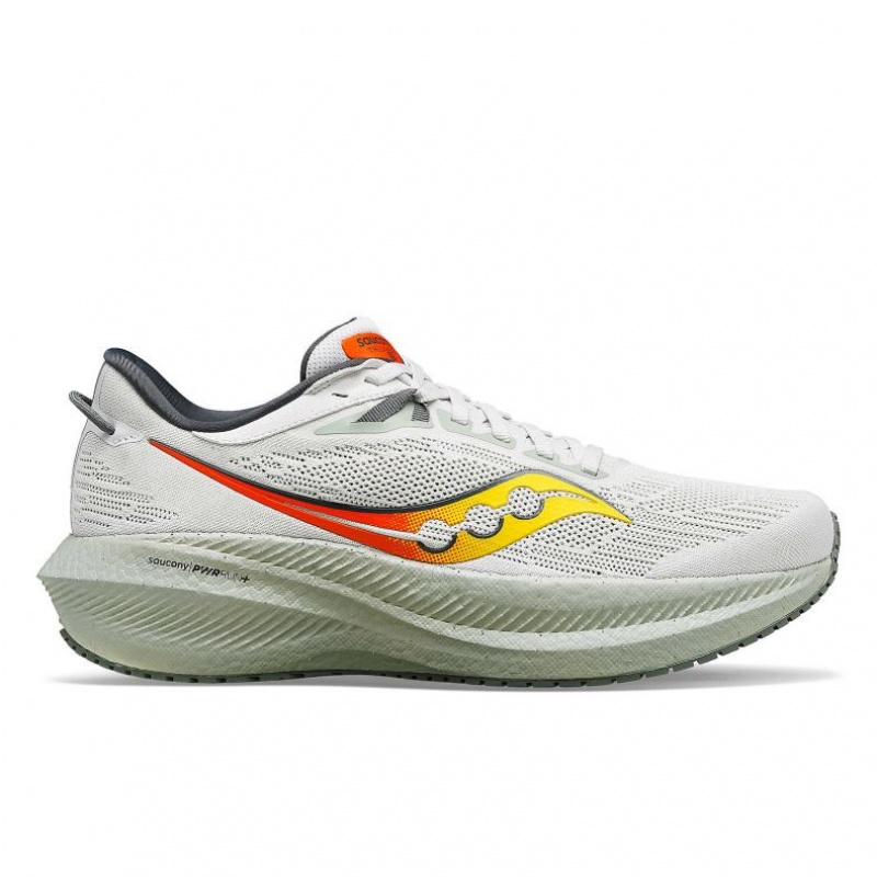 Saucony Triumph 21 Laufschuhe Herren Weiß | BERLIN SXRCUQ