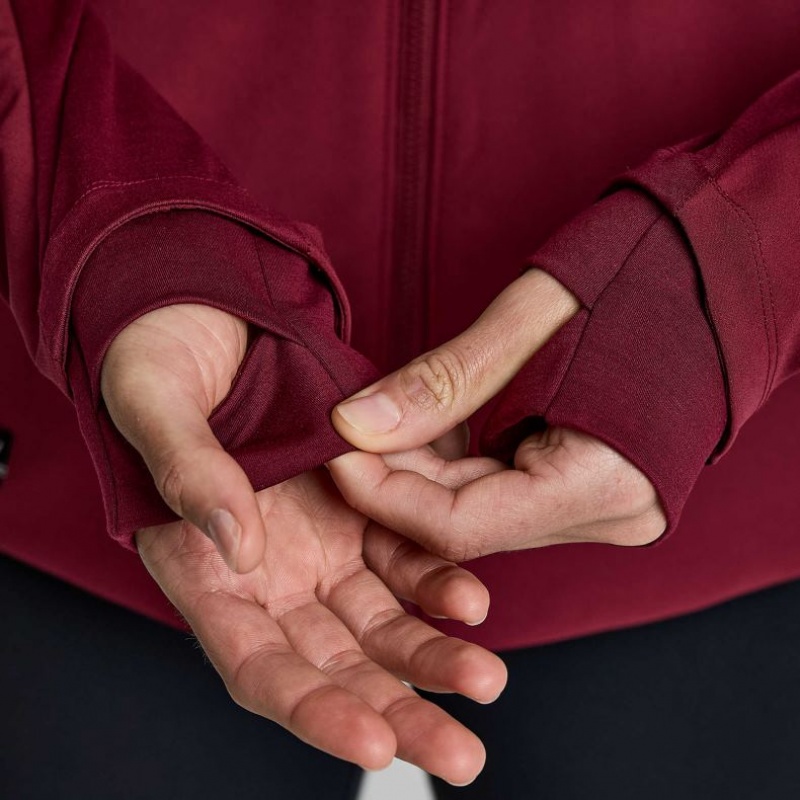 Saucony Triumph Jacke Damen Bordeaux | BERLIN VDEKYG