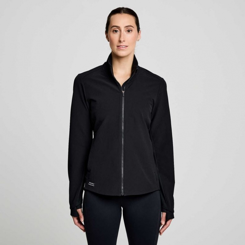 Saucony Triumph Jacke Damen Schwarz | BERLIN BANLCK