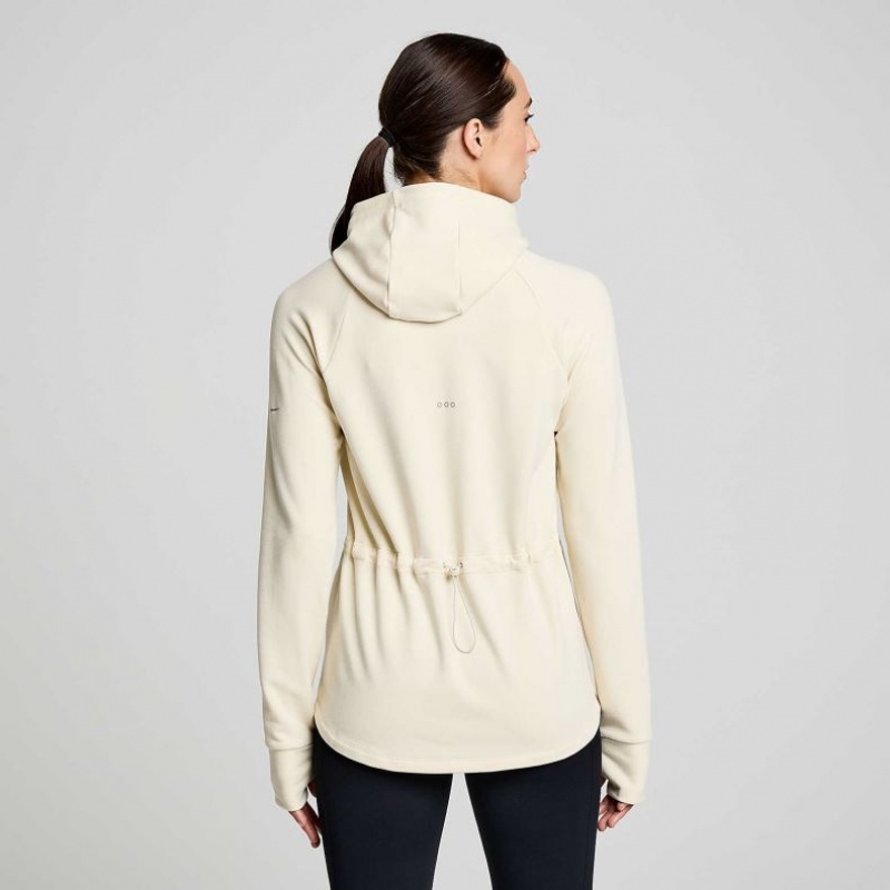 Saucony Triumph Tunic Hoodie Damen Beige | BERLIN OLYFVP