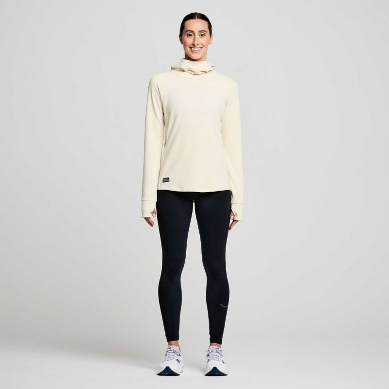 Saucony Triumph Tunic Hoodie Damen Beige | BERLIN OLYFVP