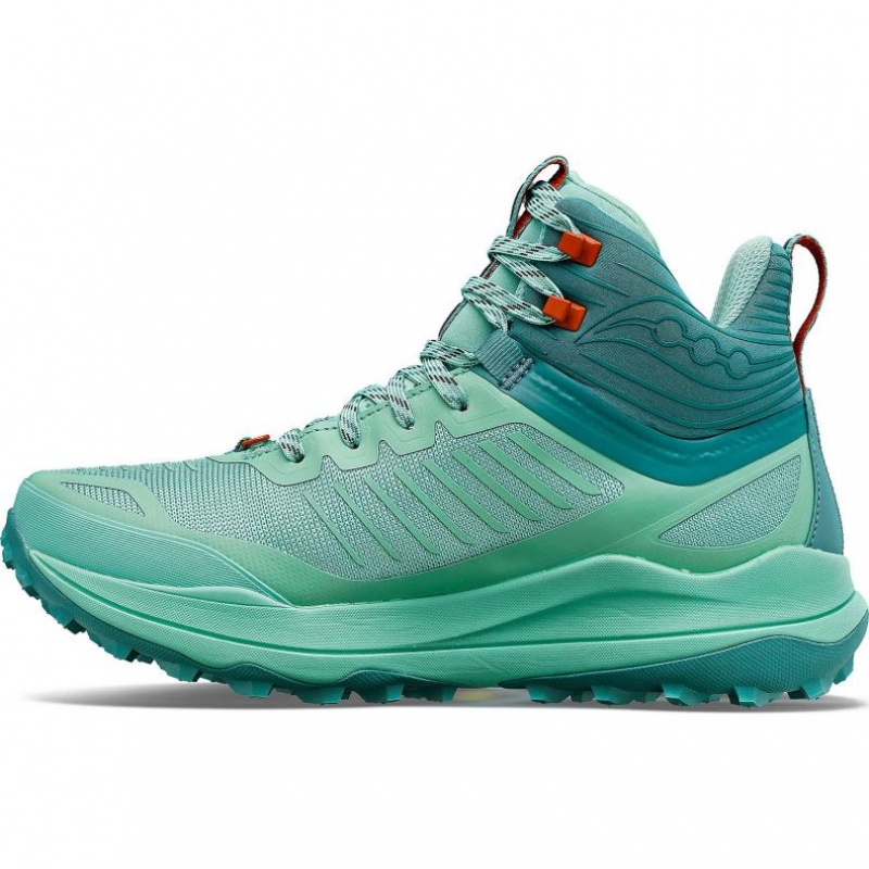 Saucony Ultra Ridge GTX Trailrunning Schuhe Damen Türkis | BERLIN GNCDIH