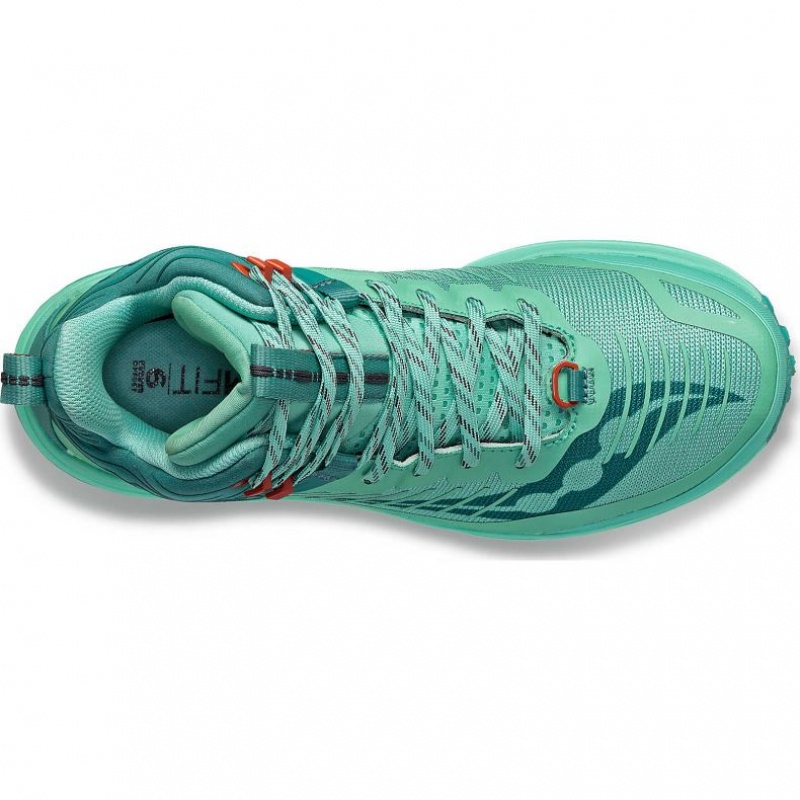 Saucony Ultra Ridge GTX Trailrunning Schuhe Damen Türkis | BERLIN GNCDIH