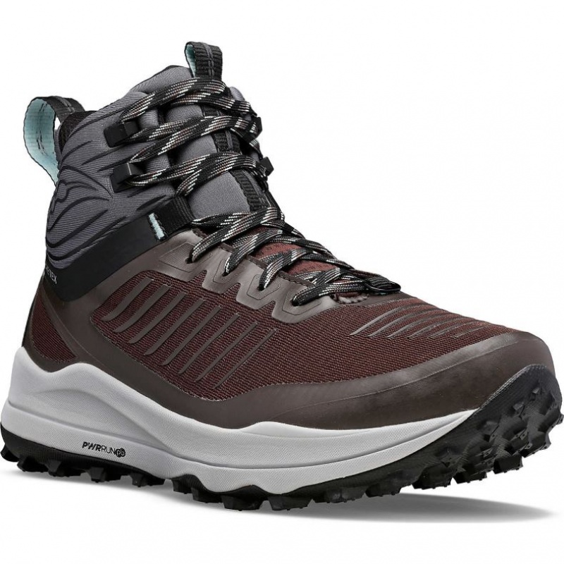 Saucony Ultra Ridge GTX Trailrunning Schuhe Damen Braun | BERLIN WQYMHC