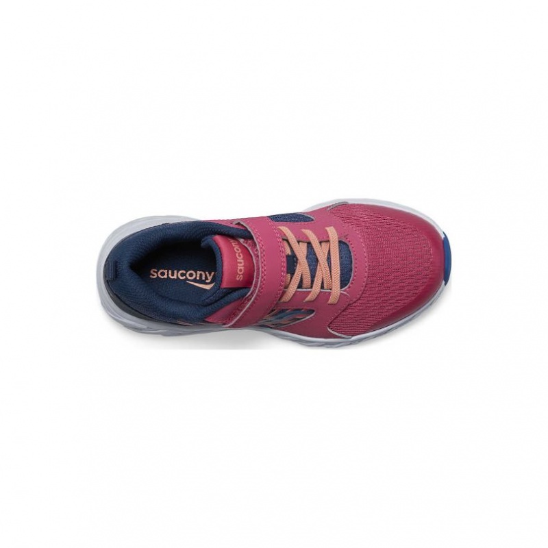Saucony Wind 2.0 A/C Sneaker Große Kinder Navy Rot | BERLIN ORUGXC