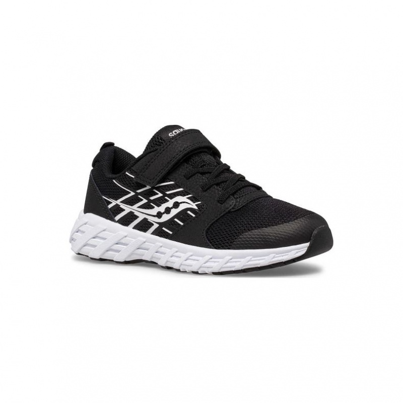 Saucony Wind 2.0 A/C Sneaker Große Kinder Schwarz | BERLIN JZQRML
