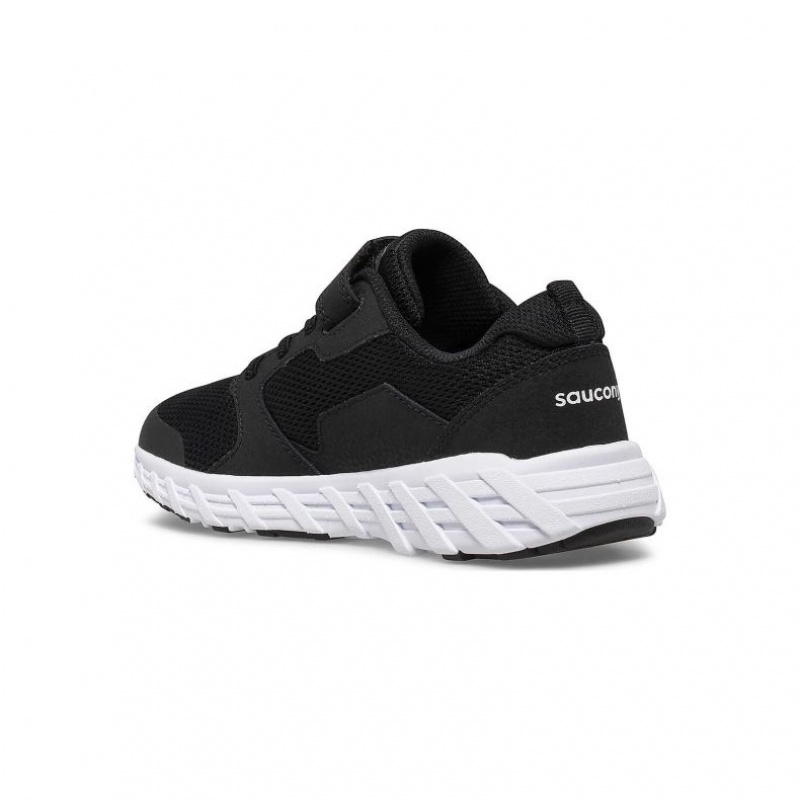 Saucony Wind 2.0 A/C Sneaker Große Kinder Schwarz | BERLIN JZQRML