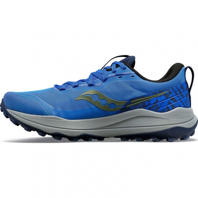 Saucony Xodus Ultra 2 Trailrunning Schuhe Herren Blau | BERLIN HZEWCF