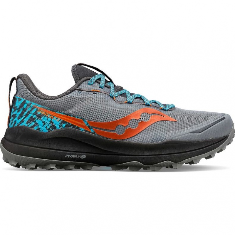 Saucony Xodus Ultra 2 Trailrunning Schuhe Herren Grau | BERLIN JXUMVQ