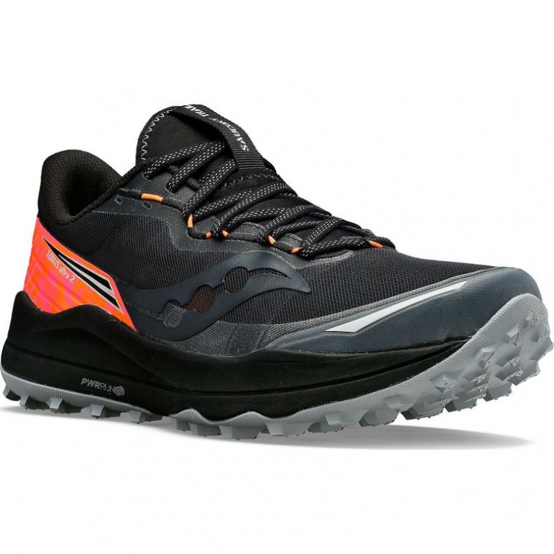 Saucony Xodus Ultra 2 Trailrunning Schuhe Herren Schwarz | BERLIN FHNEMY