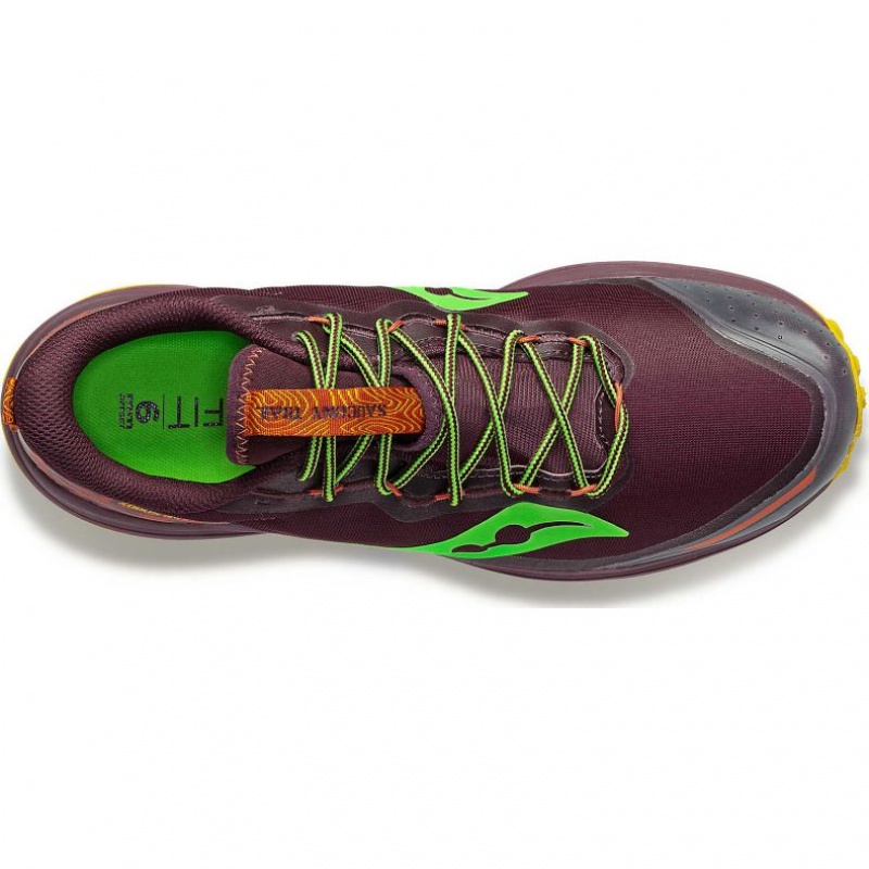 Saucony Xodus Ultra 2 Trailrunning Schuhe Damen Bordeaux | BERLIN CSVJKM